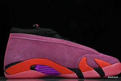 DH4121-600 SHOCKING 14 PINK (W) JORDAN LOW RETRO 1020